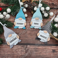 Load image into Gallery viewer, Personalised Christmas Hanging Ornament