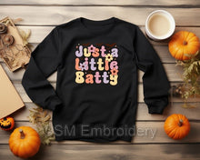 Load image into Gallery viewer, Kids Just A Little Batty Sweatshirt