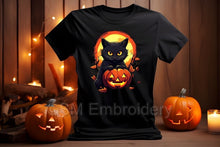 Load image into Gallery viewer, Kids Cat moon T-shirt