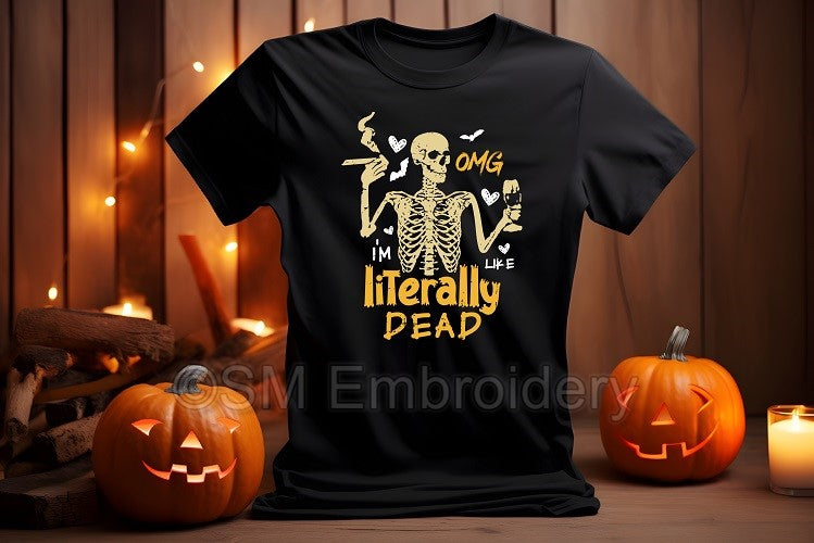 Adults OMG Dead T-shirt