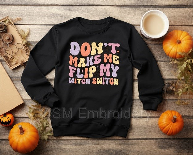 Adults Witch Switch Sweatshirt